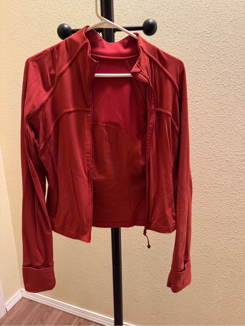 lululemon athletica Ribbed Red Performance  Jacket